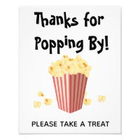Symbole de traitement Wedding shower du film Popco