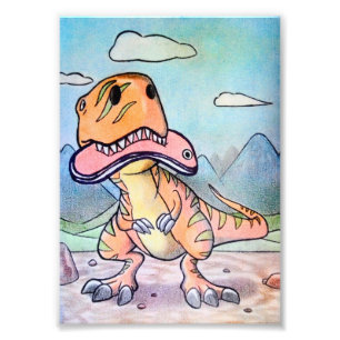 Impression Photo T-Rex