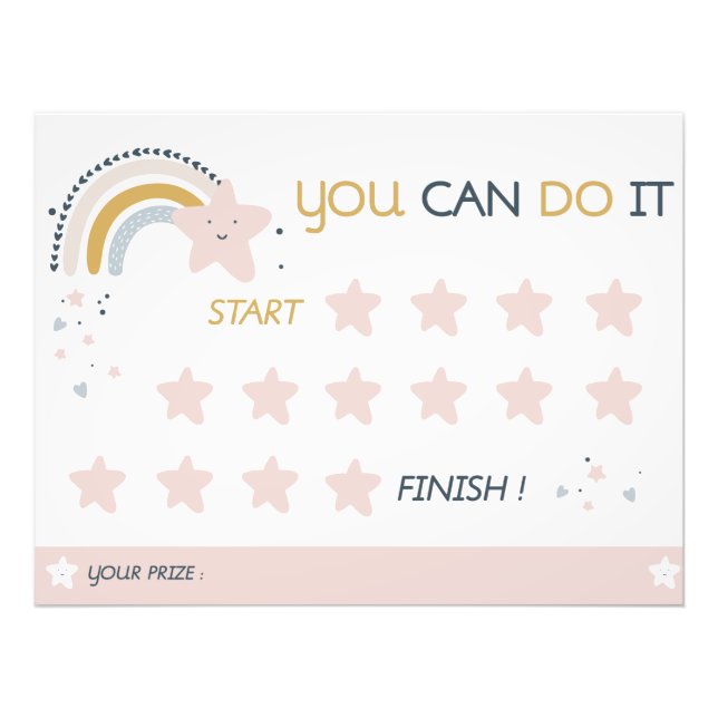 Impression Photo Tableau de rendement arc-en-ciel imprimable (Devant)