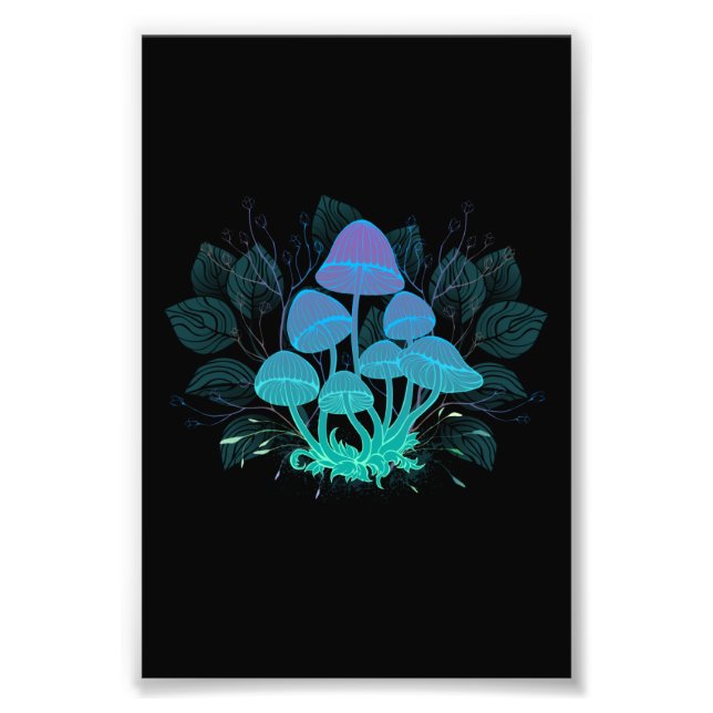 Impression Photo Tabourets dans Bushes (Devant)