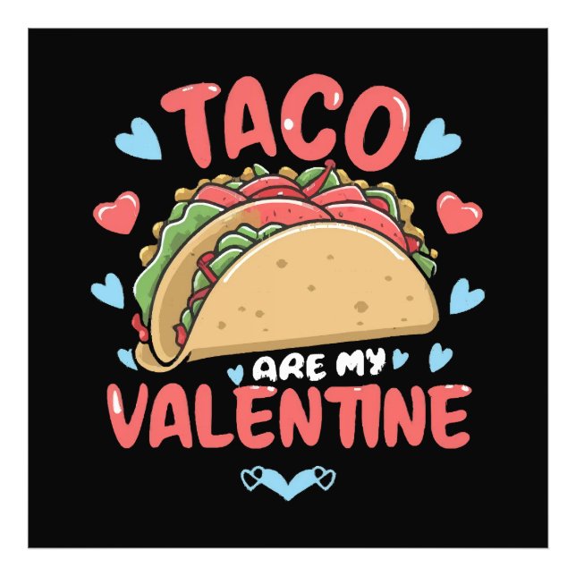 Impression Photo Taco-valentin (Devant)