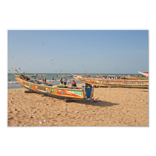 Impression Photo Tanji, Gambie (Devant)