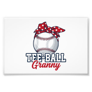 Impression Photo Tee Ball Mamie Baseball Bow Vintage Shirt_1