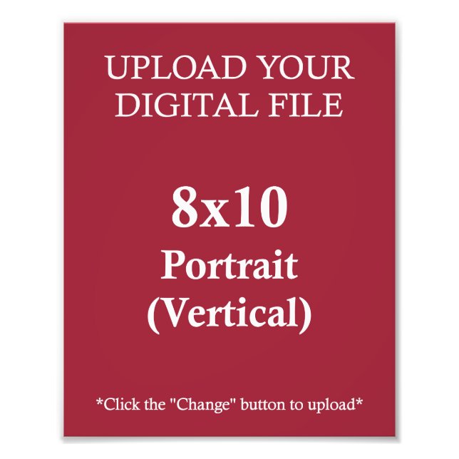Impression Photo Téléchargez votre propre conception 8x10 ・ Impress (Devant)