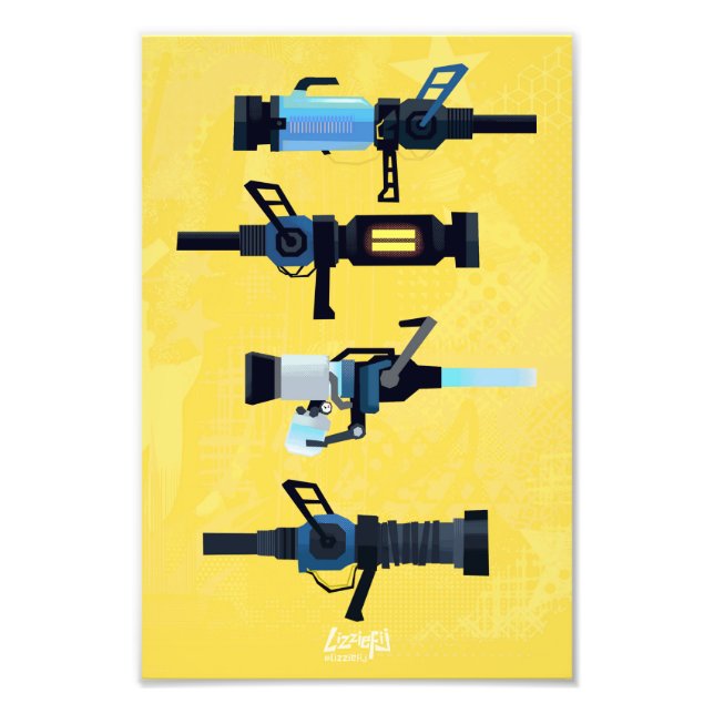 Impression Photo TF2 Empreinte de l'arsenal médical BLU (Devant)