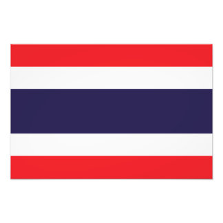 Impression Photo Thaïlande - Drapeau thaï