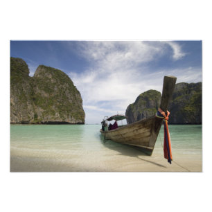 Impression Photo Thaïlande, île de Phi Phi Lay, baie de Maya.