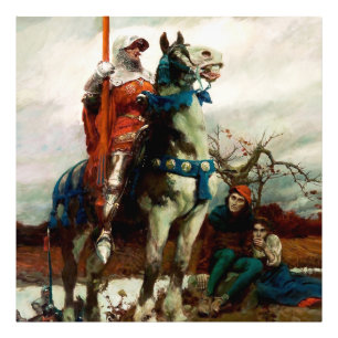 Impression Photo The Coming Lancaster par Howard Pyle