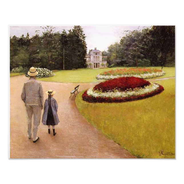 Impression Photo The Park of Caillebotte Property, (Devant)