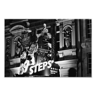 Impression Photo Théâtre de Londres Piccadilly (1843 B&W)