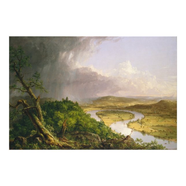 Impression Photo Thomas Cole The Oxbow The Connecticut River (Devant)