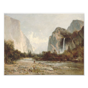 Impression Photo Thomas Hill - Yosemite, Chutes du Voile nuptiale