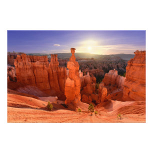 Impression Photo Thor's Hammer à Bryce Canyon NP, Utah USA