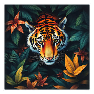 Impression Photo « Tigre à Moi » – Portrait de Tigre Coloré
