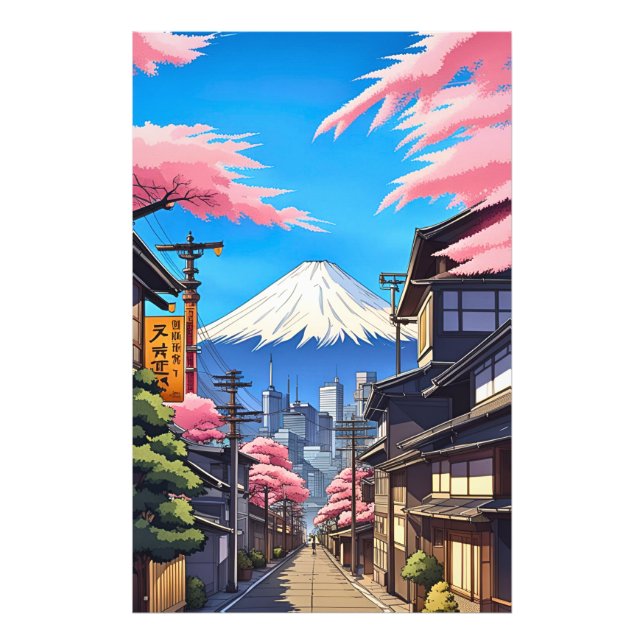 Impression Photo Tokyo Mt Fuji (Devant)