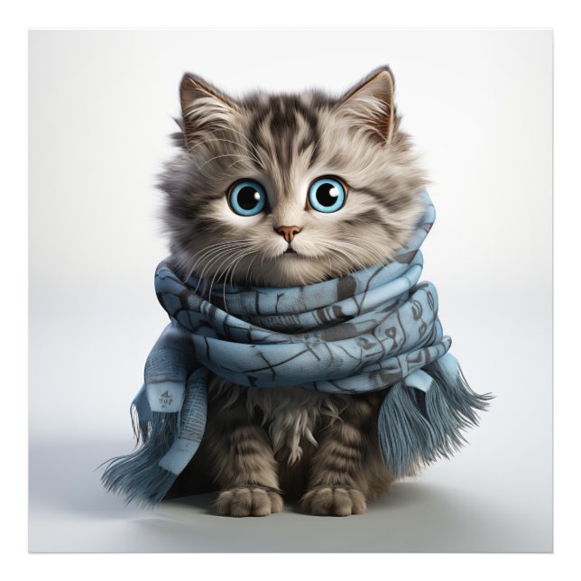 Impression Photo Tommy, le Tabby Cat le plus souple (Devant)