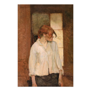 Impression Photo Toulouse-Lautrec - Un Montrouge, Rosa La Rouge