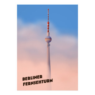 Impression Photo Tour de télévision de Berlin, Fernsehturm de Berli