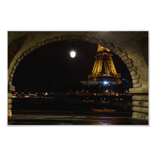 Impression Photo Tour Eiffel - Pont de Bir-Hakeim - (Devant)