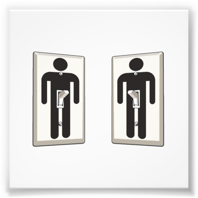Impression Photo Tout Ce Qui Vous Tourne Sur Gay Male Light Switch (Devant)