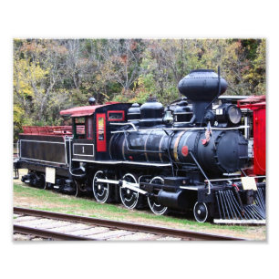 Impression Photo Train de moteur de charbon