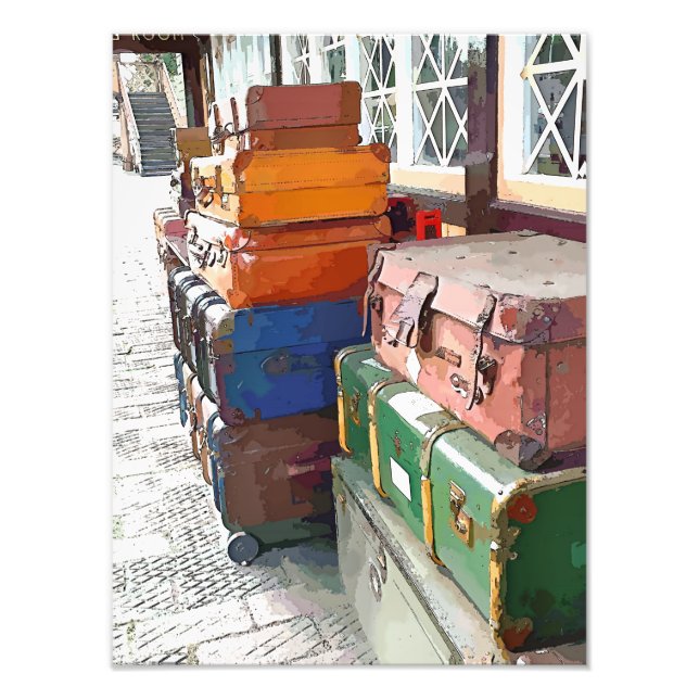 IMPRESSION PHOTO TRAIN STATIONS (Devant)