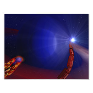 Impression Photo Train vers nulle part