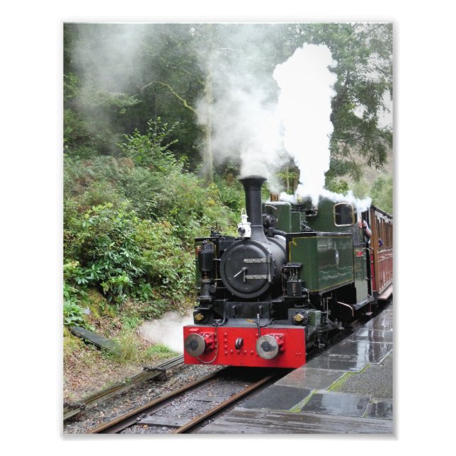 IMPRESSION PHOTO TRAINS À VAPEUR (Devant)