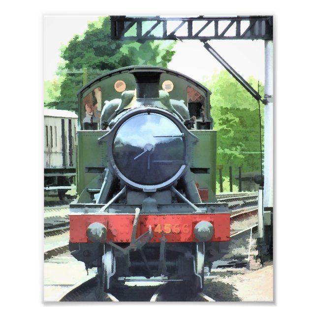 IMPRESSION PHOTO TRAINS À VAPEUR (Devant)