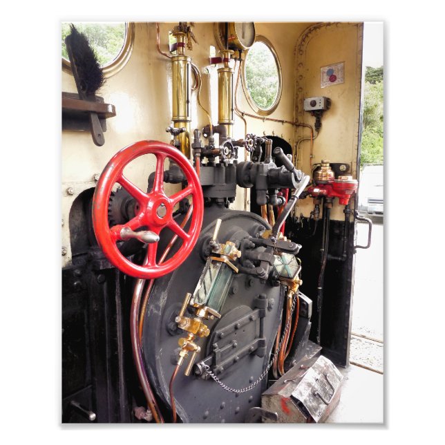 IMPRESSION PHOTO TRAINS À VAPEUR (Devant)