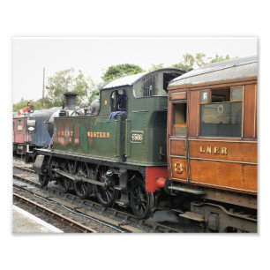 IMPRESSION PHOTO TRAINS À VAPEUR