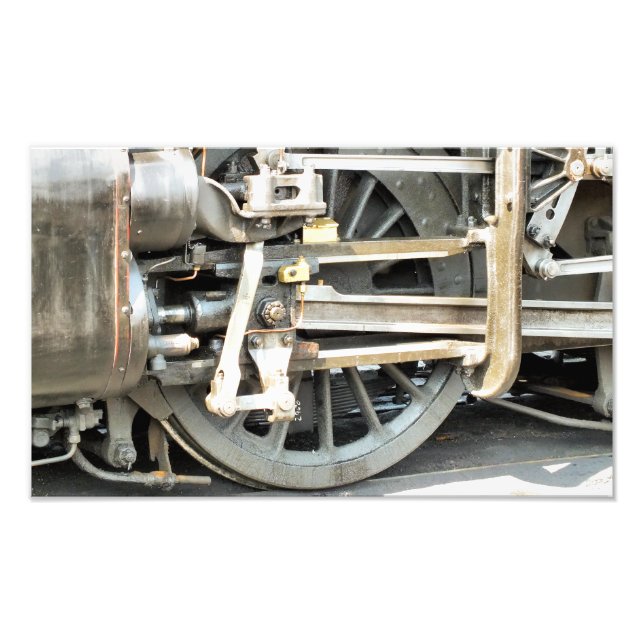 IMPRESSION PHOTO TRAINS À VAPEUR (Devant)