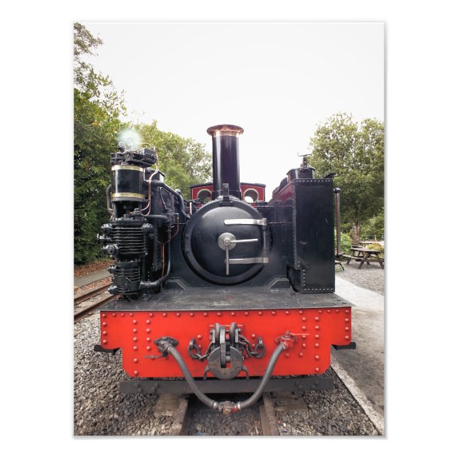 IMPRESSION PHOTO TRAINS À VAPEUR (Devant)