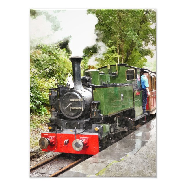 IMPRESSION PHOTO TRAINS À VAPEUR (Devant)
