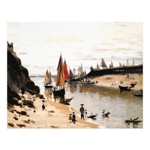 Impression Photo Trouville Breakwater