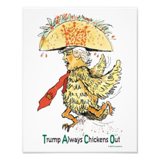 Impression Photo Trump TACO TRUMP Épouse toujours