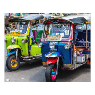 Impression Photo Tuk tuk de Bangkok