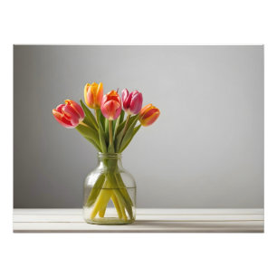Impression Photo Tulipes de printemps pour la Saint Valentin