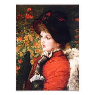 Impression Photo Type de James Tissot de copie de beauté