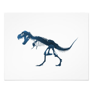 Impression Photo Tyrannosaurus Rex - T Rex Skeleton