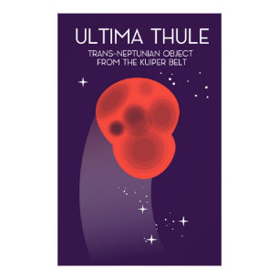 Impression Photo Ultima Thule Ceinture de Keiper art spatial