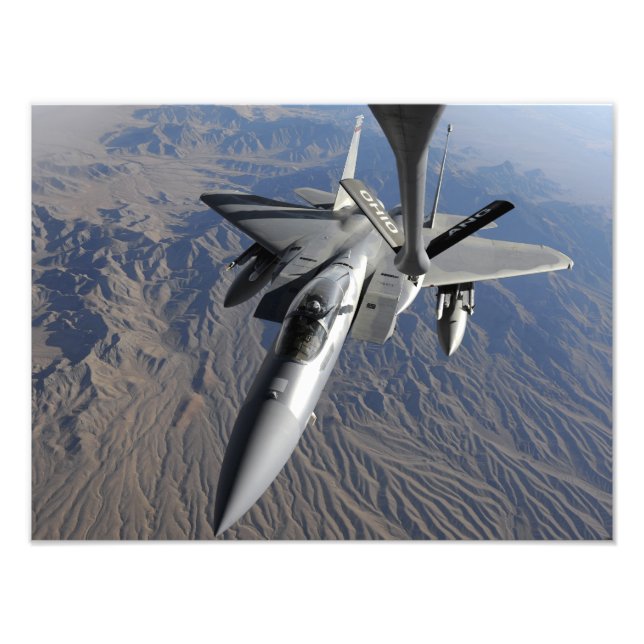 Impression Photo Un aigle F-15 de l'US Air Force (Devant)