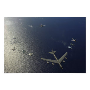 Impression Photo Un avion de l'Armée de l'Air d'USA B-52