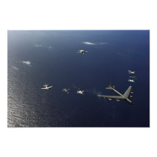 Impression Photo Un avion Stratofortress B-52 de l'US Air Force 2