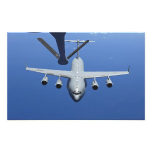 Impression Photo Un C-17 Globemaster III approche le boom