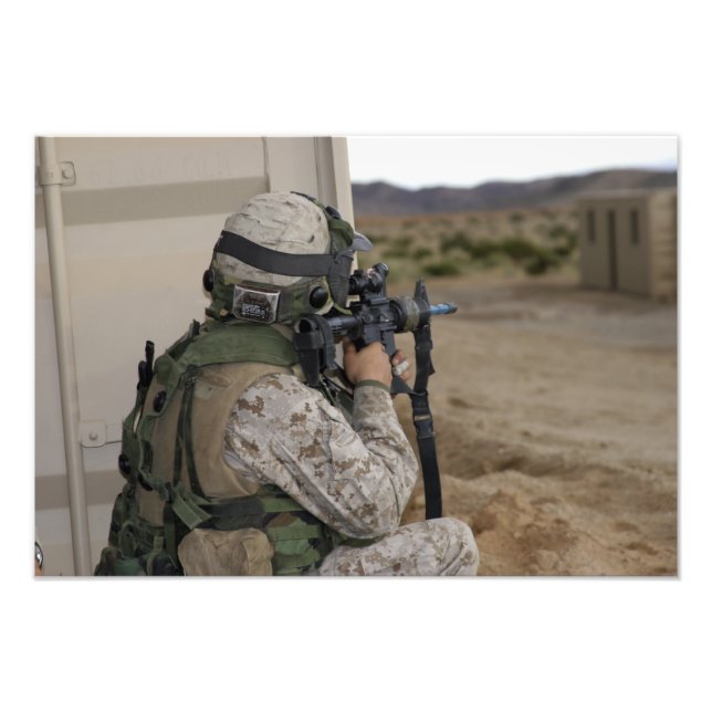 Impression Photo Un chef d'infanterie (Devant)