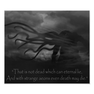 Impression Photo Un Cthulhu dans le vent