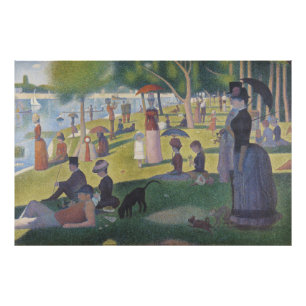 Impression Photo Un dimanche à La Grande Jatte, Georges Seurat 1884