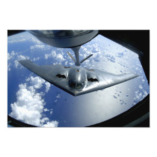 Impression Photo Un Esprit B-2 se met en position pour le ravitaill