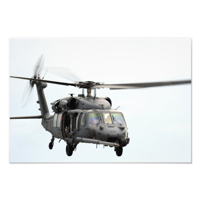 Impression Photo Un hélicoptère HH-60 Pave Hawk (Devant)